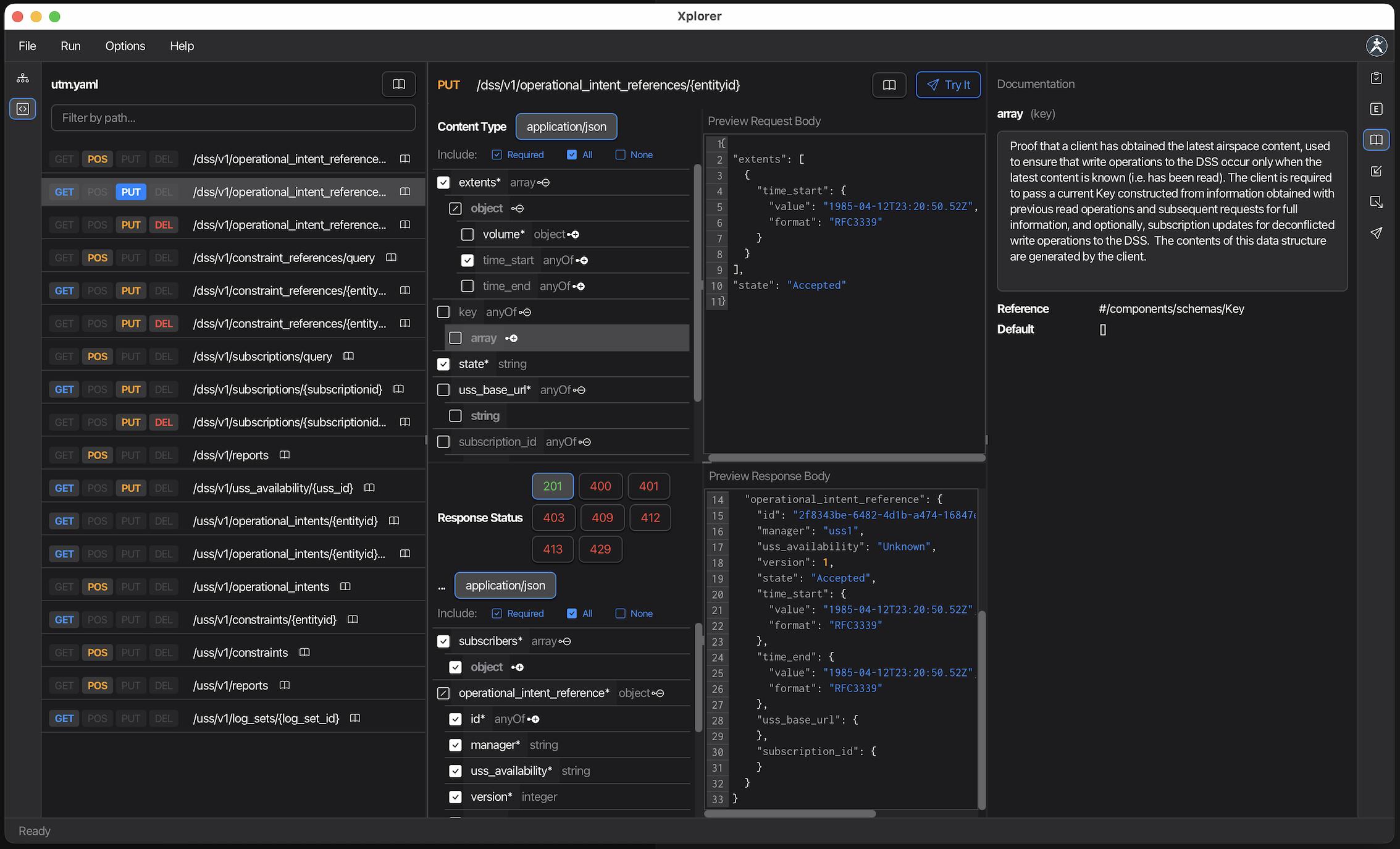 API Spec Navigator Overview